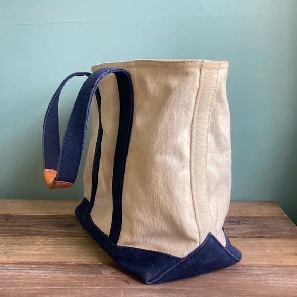 Polo Ralph Lauren Big Pony Canvas and Leather Tote Bag - Picture 5 of 14